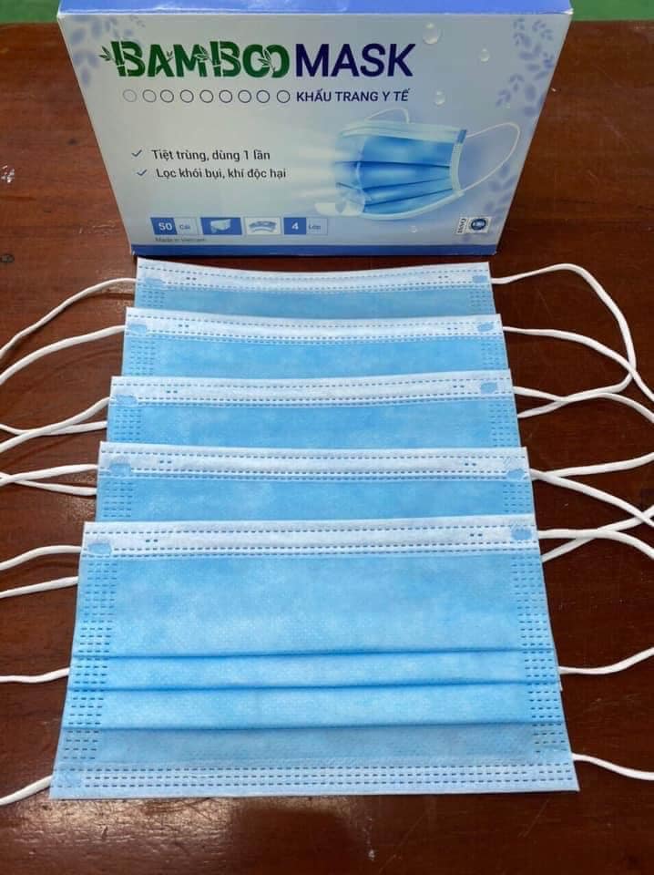Khẩu trang y tê 4 lớp