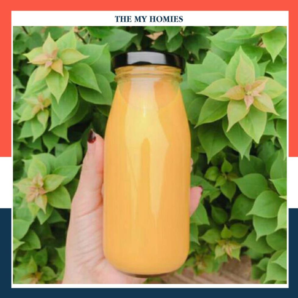 COMBO 10 Chai   Chai thủy tinh 200ml trơn