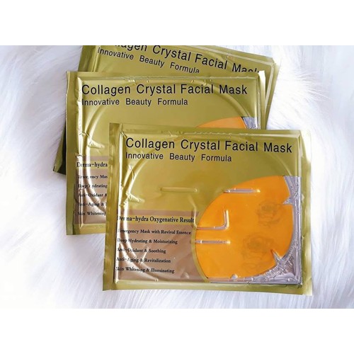[COMBO] 10 MẶT NẠ COLLAGEN Vàng Trắng (combo2m-25k, combo 5m 55k, combo 10m-100k,  combo 20m- 185k)