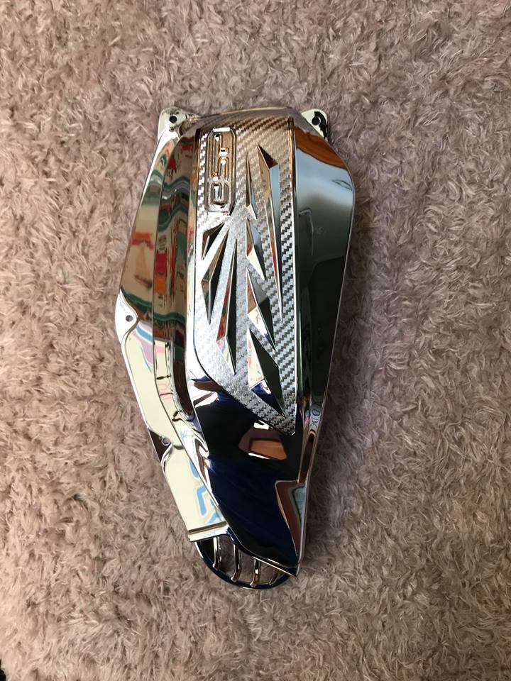 ốp bô e mạ crom cho xe air blade 2016 2017 2018 2019