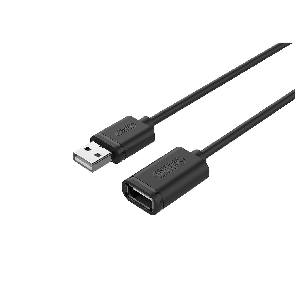 Cáp usb nối dài 2.0 - 1m unitek y-c 428gbk