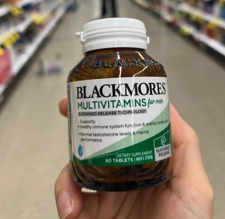 Blackmore Multivitamin for men 50 viên - Vitamin tổng hợp cho Nam