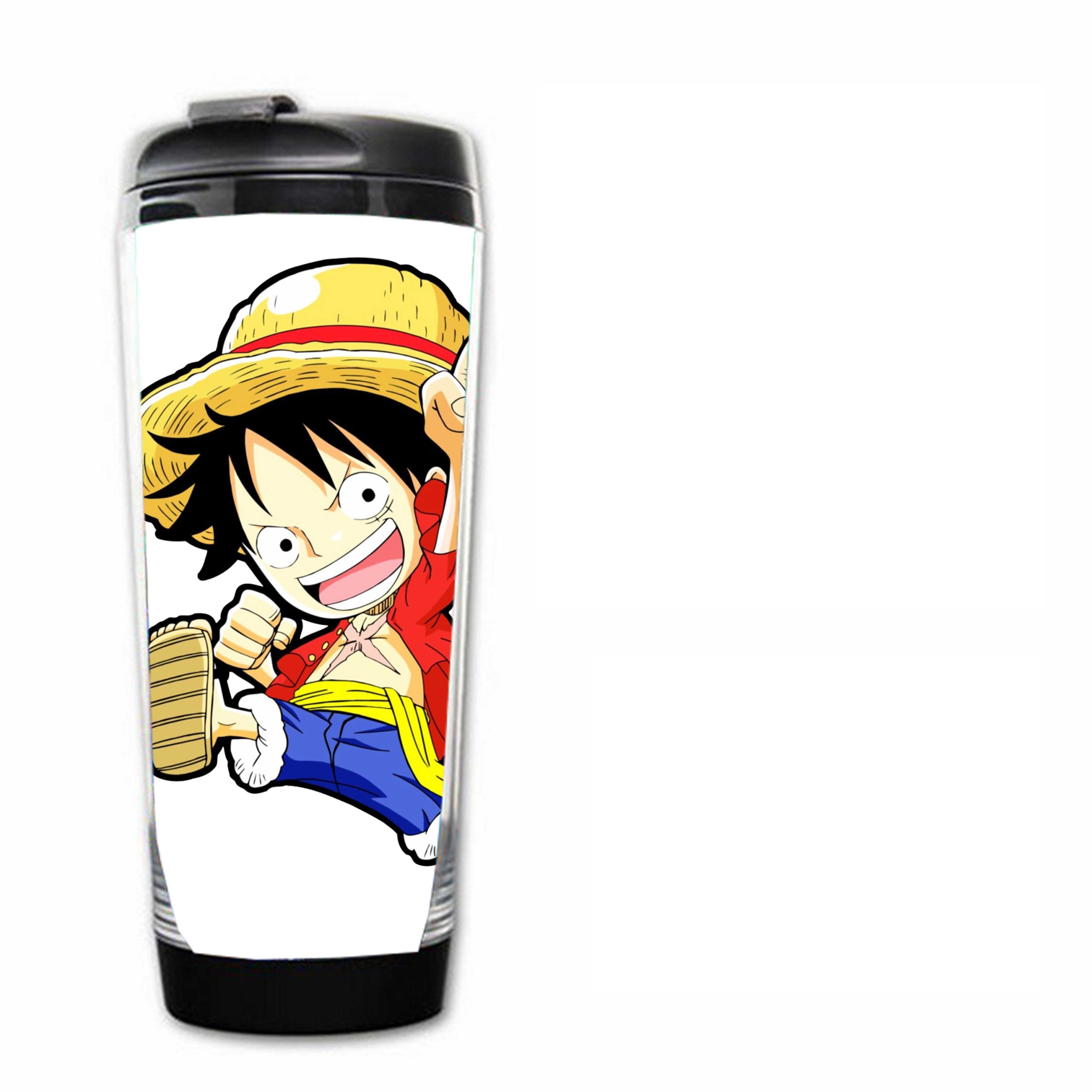 Bình nước in hình Luffy One Piece anime