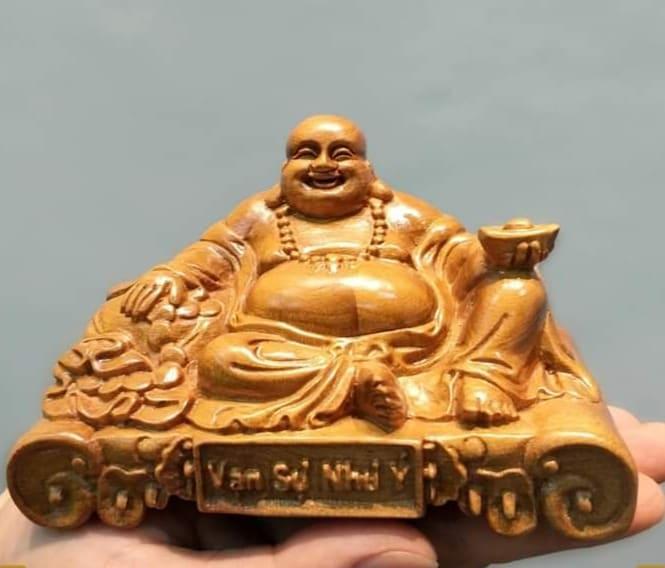 Tượng Gỗ Di Lặc Vạn Sự Như Ý