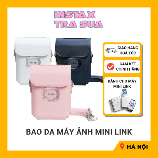 [HN] BAO DA MÁY IN ẢNH LẤY LIỀN INSTAX MINI LINK - CASE DA