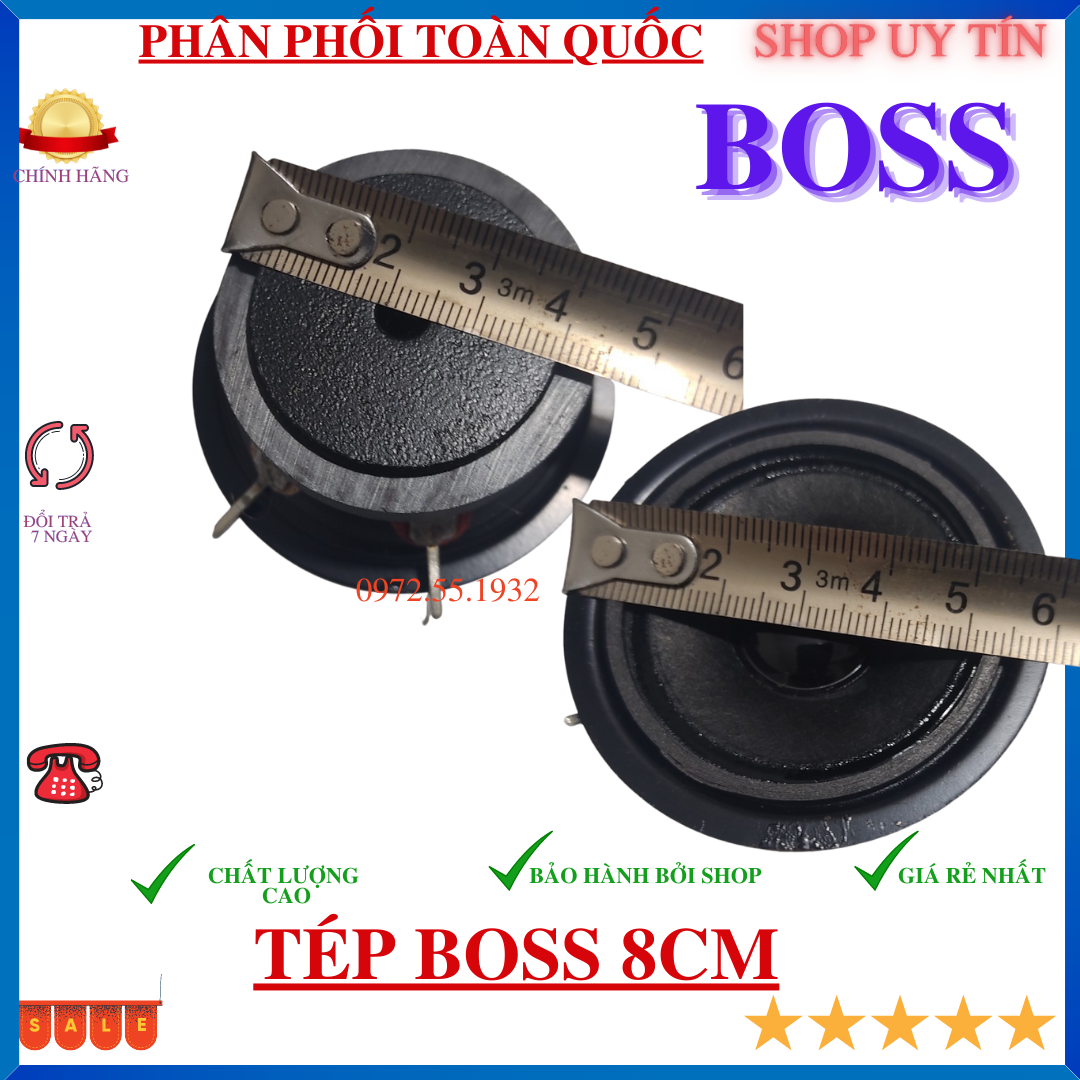 Loa treble BOS 8CM lớn hàng công ty  -2 CHIẾC