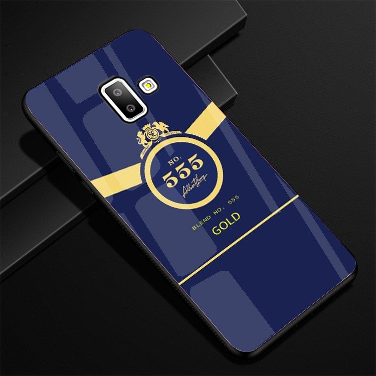 Ốp lưng kính samsung galaxy j6, j6 plus hình in 3d sáng bóng cao cấp
