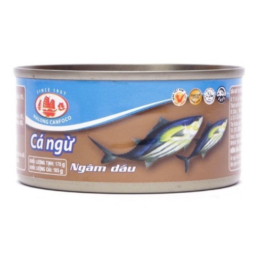 [COMBO 6 HỘP] Cá ngừ ngâm dầu Hạ Long 175g/105