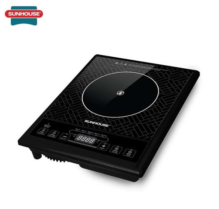Bếp Hồng Ngoại Sunhouse SHD6011 mặt bếp siêu bền phím bấm điện tử ( 5 chế độ nấu – 2000W )