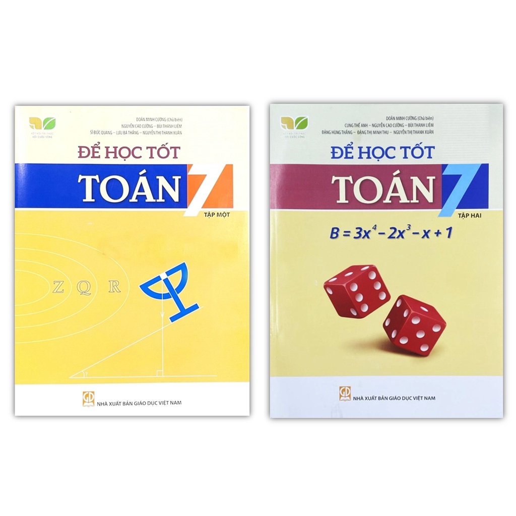 Sách - Combo Để học tốt Toán lớp 7 - Kết nối tri thức với cuộc sống