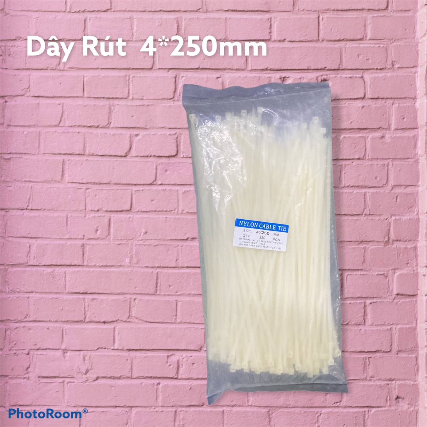 Dây rút nhựa 4*250mm