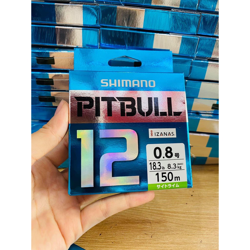 Dây Pe Câu Cá Pitbull x12 Shimano