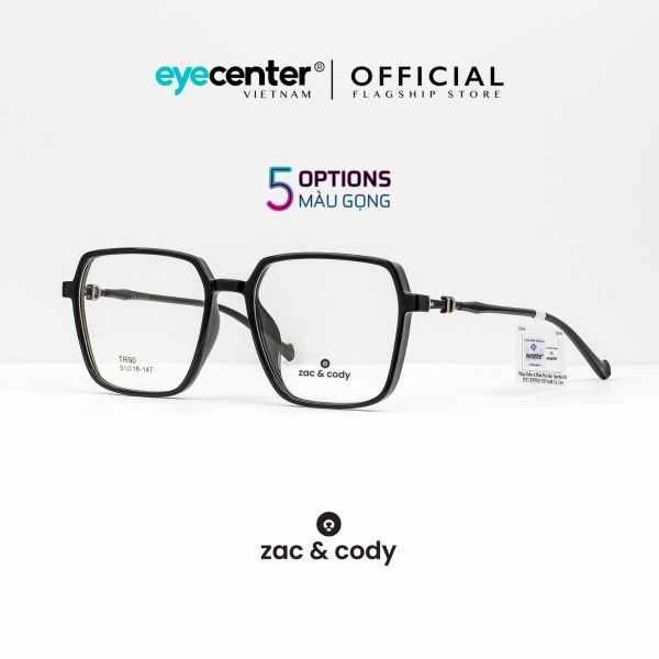 Giá bán Gọng kính cận nam nữ chính hãng ZAC & CODY C17 lõi thép chống gãy nhập khẩu by Eye Center Vietnam