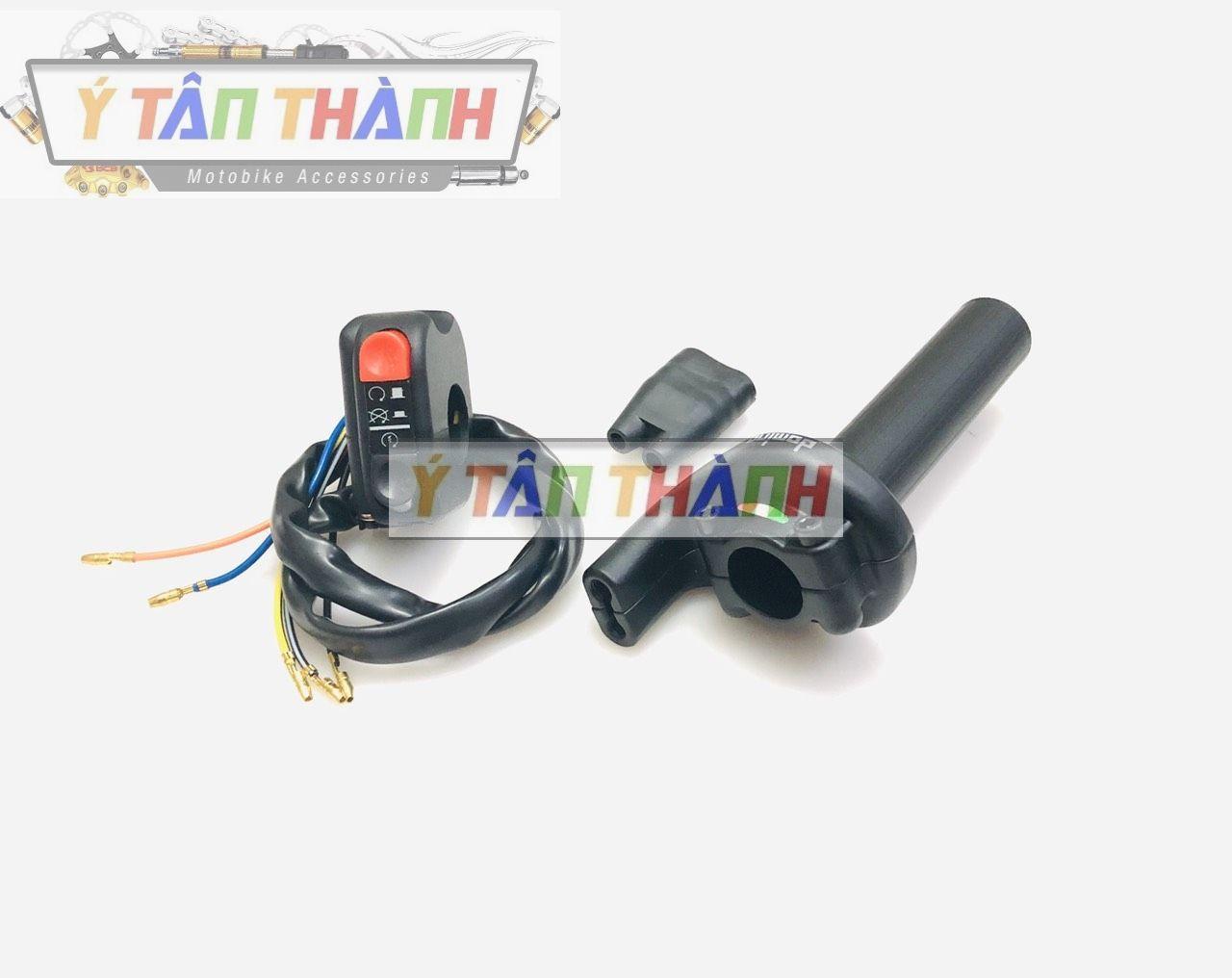 Cùm Tăng Tốc Domino 2 Dây Ga Trên Có Cùm Đề