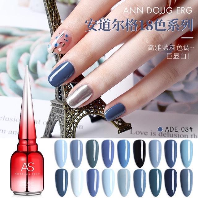 [HCM]Sơn Gel AS mã ADE  Chai đỏ 15ml (phải hơ máy)