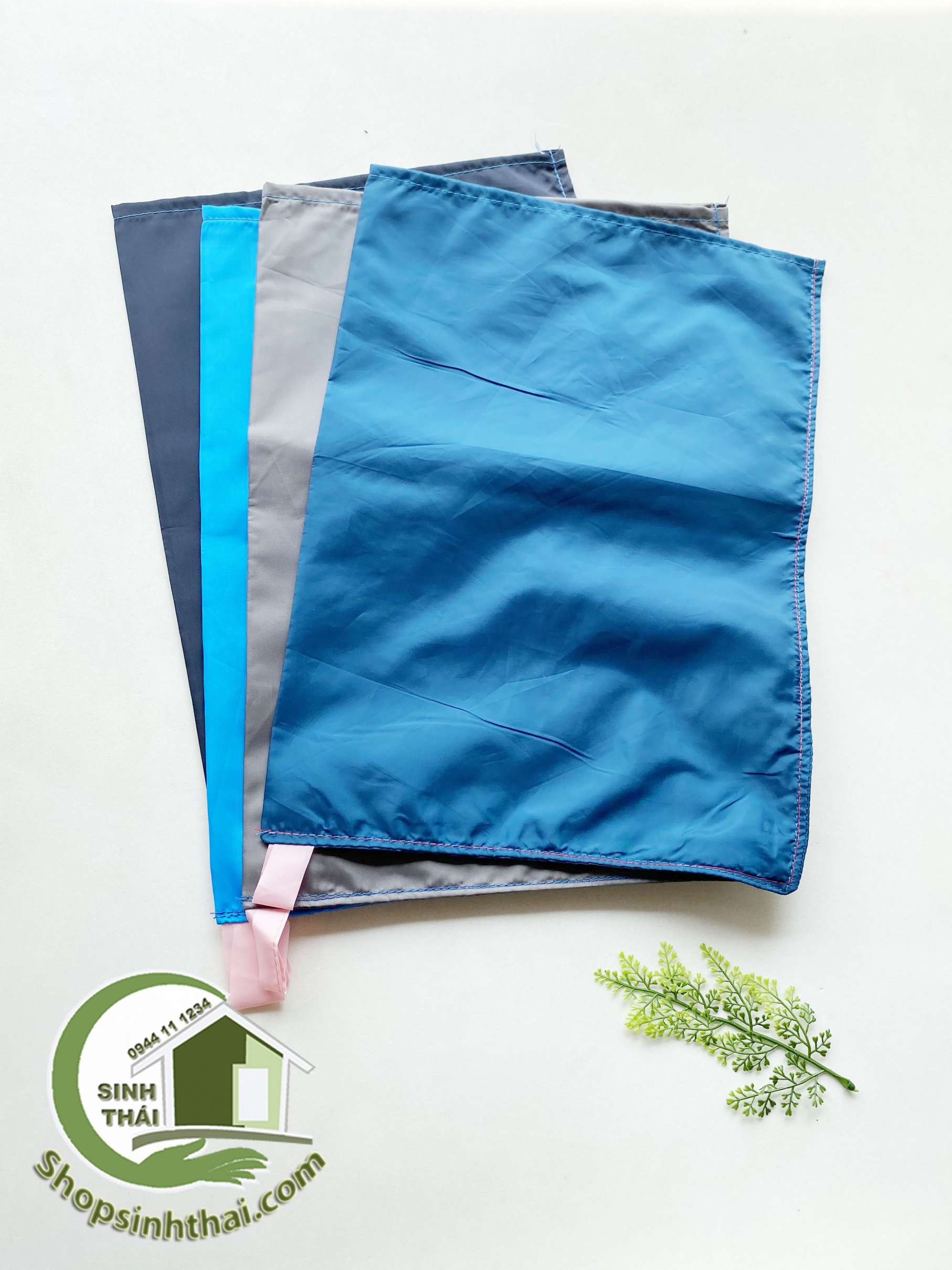 Túi đập đá - bao đập đá bằng vải mềm nhiều màu - Giao màu ngẫu nhiên