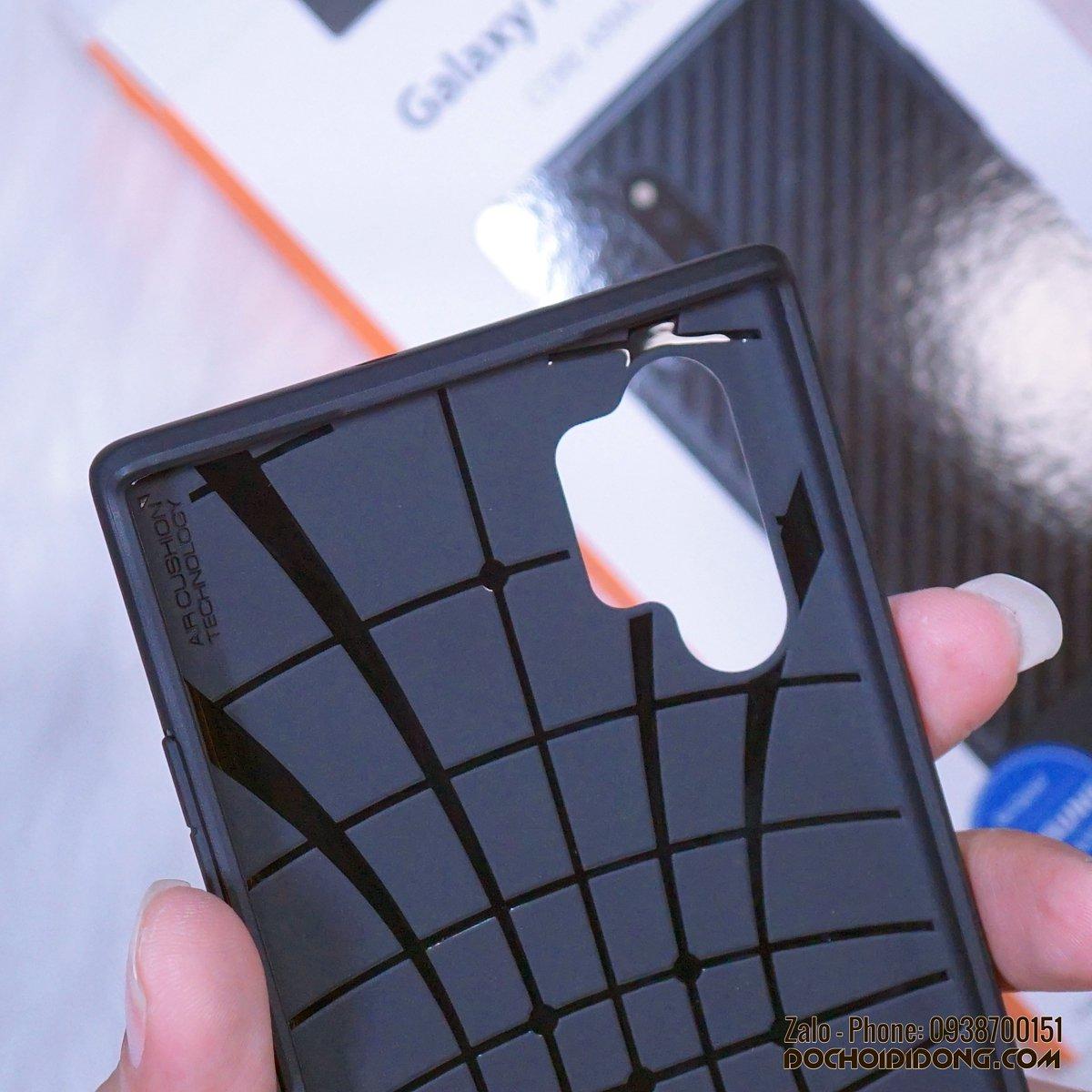 Ốp lưng Samsung Galaxy Note 10 Plus Spigen Core Armor chống sốc