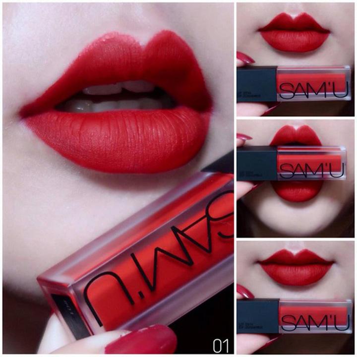 Son kem lì SAM’U Fluid Matte Lip Tint