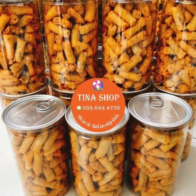 Chả giò tôm sấy ăn liền vị cay 300g [Tina Shop]