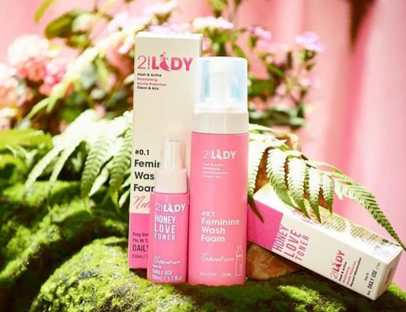 COMBO Phụ khoa 2LADY | Dung dịch vệ sinh tạo bọt + Xịt thơm [CHÍNH HÃNG MAGIC SKIN 2!LADY]