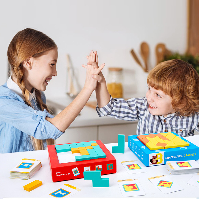 Khối hình tư duy trí tuệ Tangram