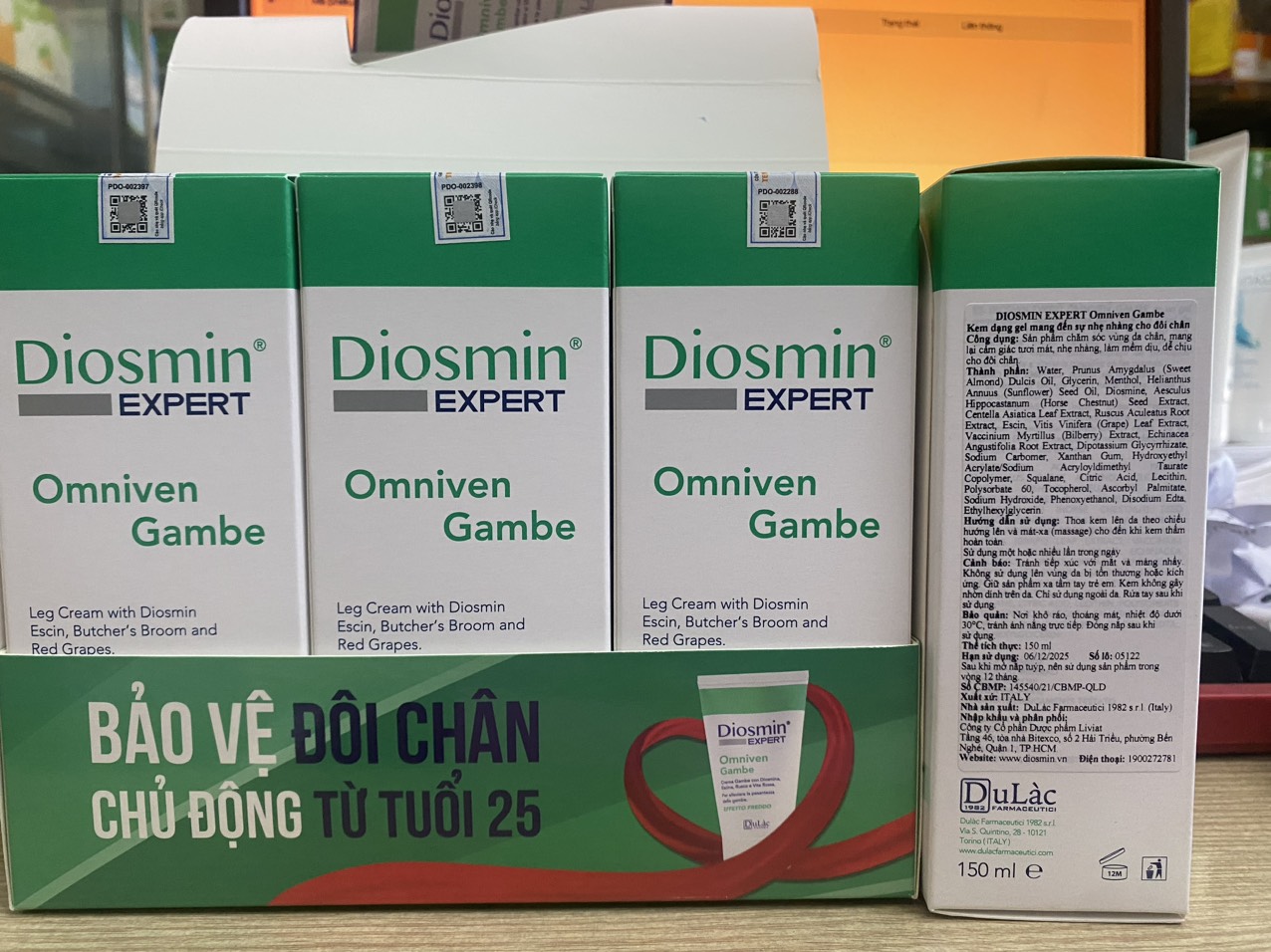 (GIÁ HOT) KEM BÔI GIÃN TĨNH MẠCH DIOSMIN EXPERT