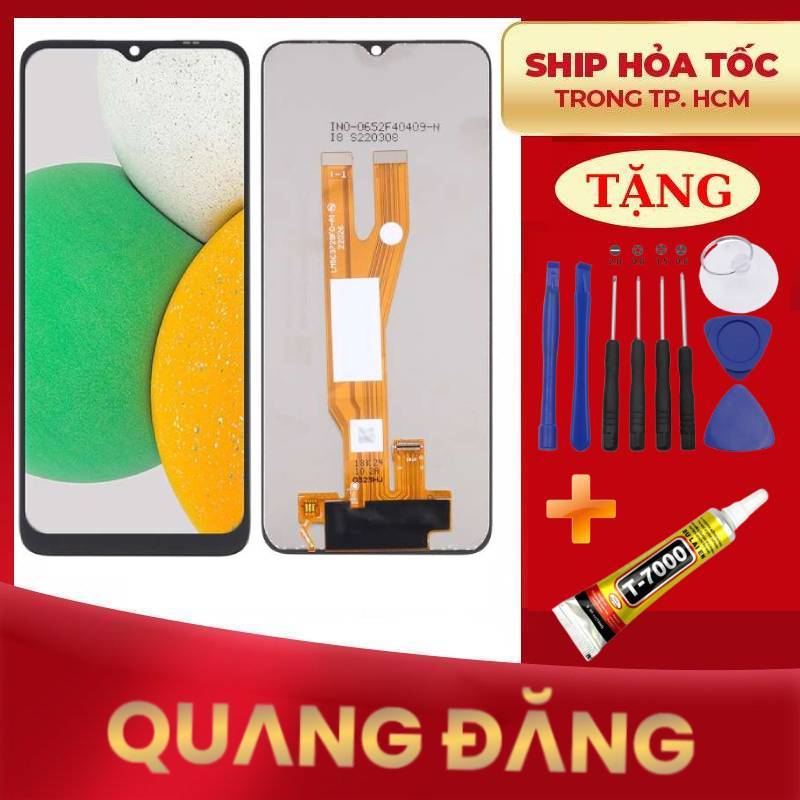 Bộ màn hình samsung a03 core tặng keo dán và bộ sửa 9 món