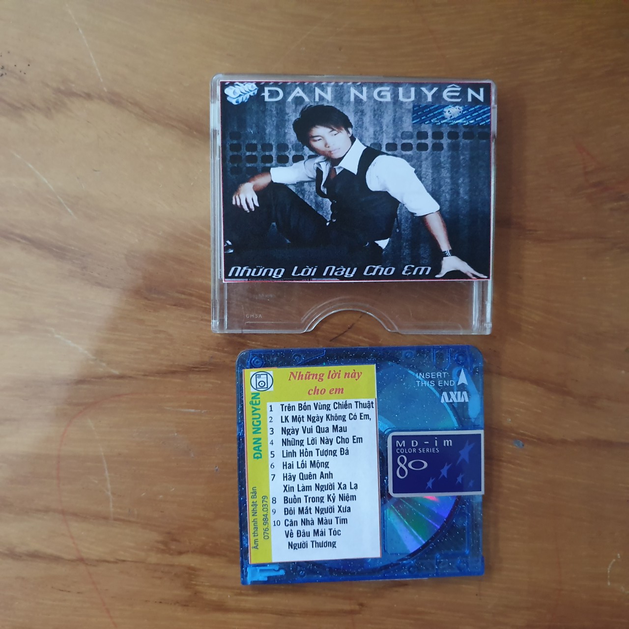[MDCD] Bộ 2 Đĩa MD Đan Nguyên ASIA - Đĩa MD Mini Disc