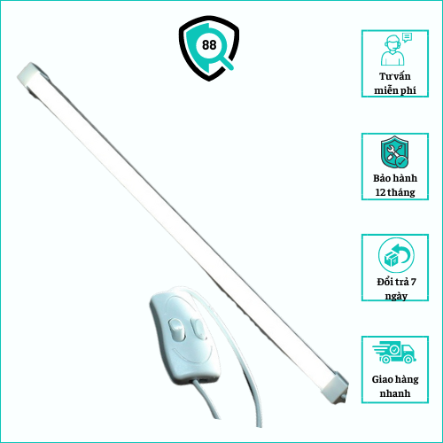 Đèn led dán tường dạng dài gồm 30 bóng led cổng cắm usb