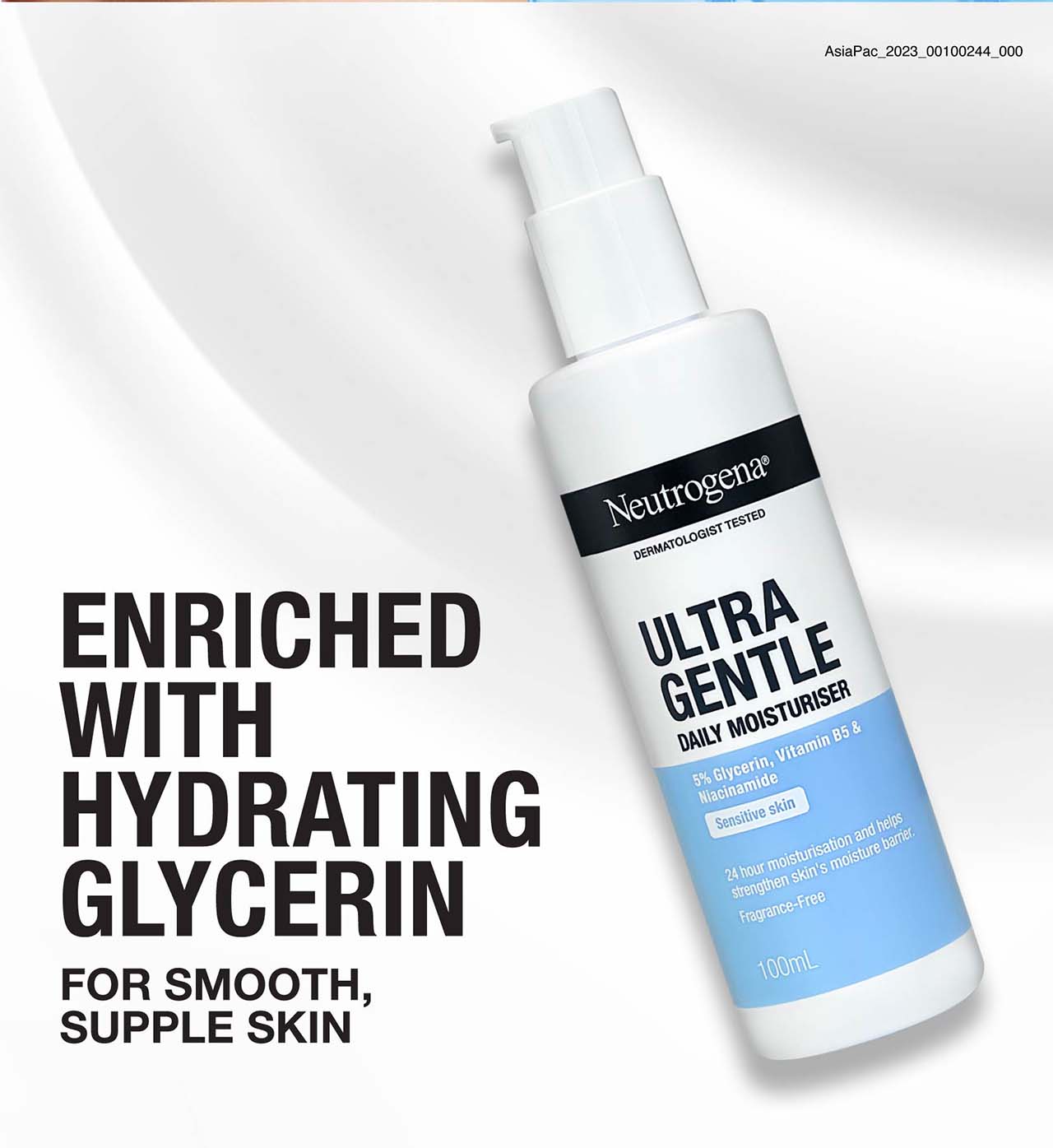 Neutrogena Ultra Gentle Daily Sensitive Moisturiser 100ml