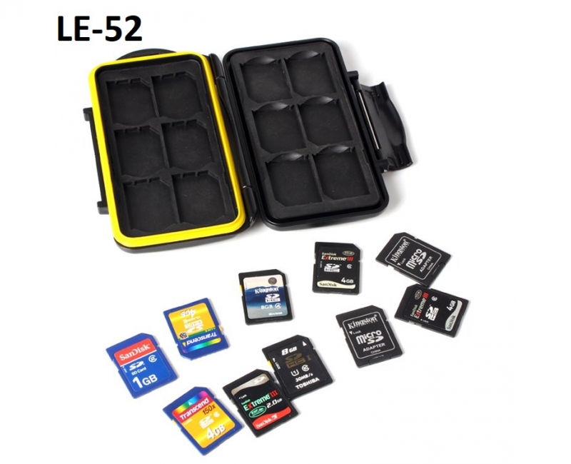 [HCM]HỘP ĐỰNG THẺ NHỚ BACKPACKER LE-52 ĐỰNG 12SD