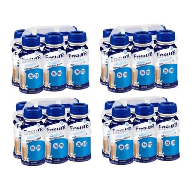 Thùng 24 Chai Sữa Nước Ensure Vani 237ml