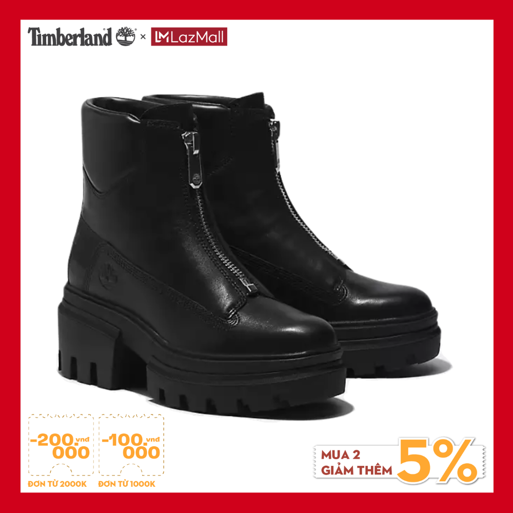 [Sale] Timberland Giày Boot Nữ - Women's Everleigh Boot Front Zip TB0A5YJV