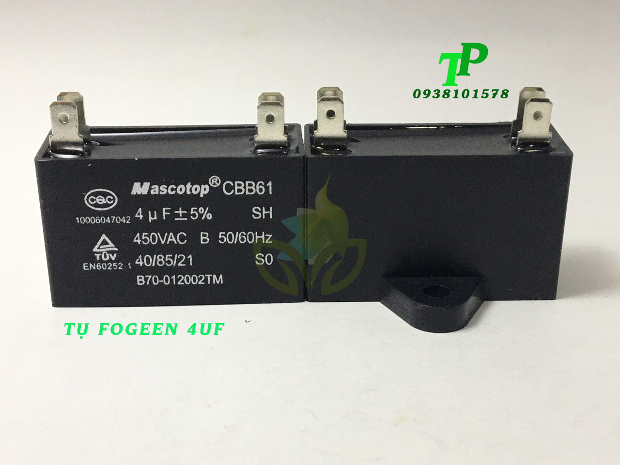 Tụ 4UF Mascotp CBB61