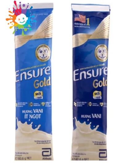 Sữa ensure gói hương vani 60,6g