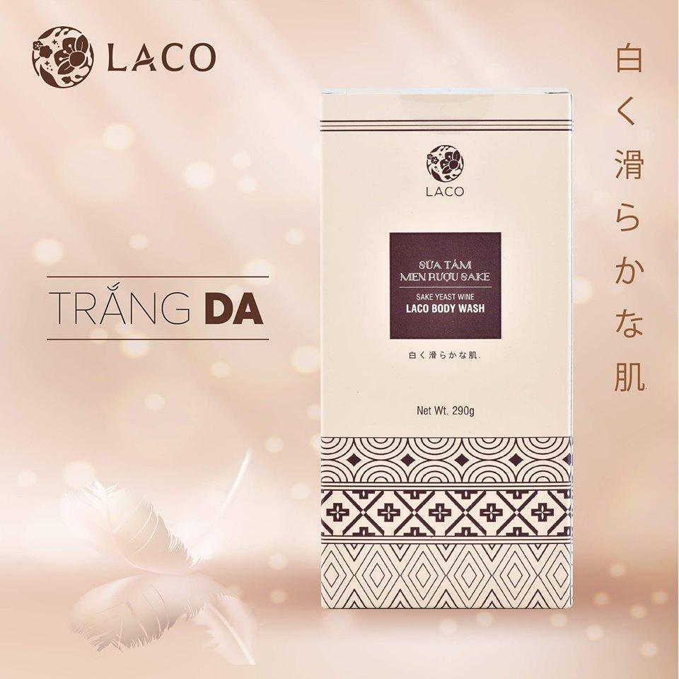 Sữa tắm trắng da LACO