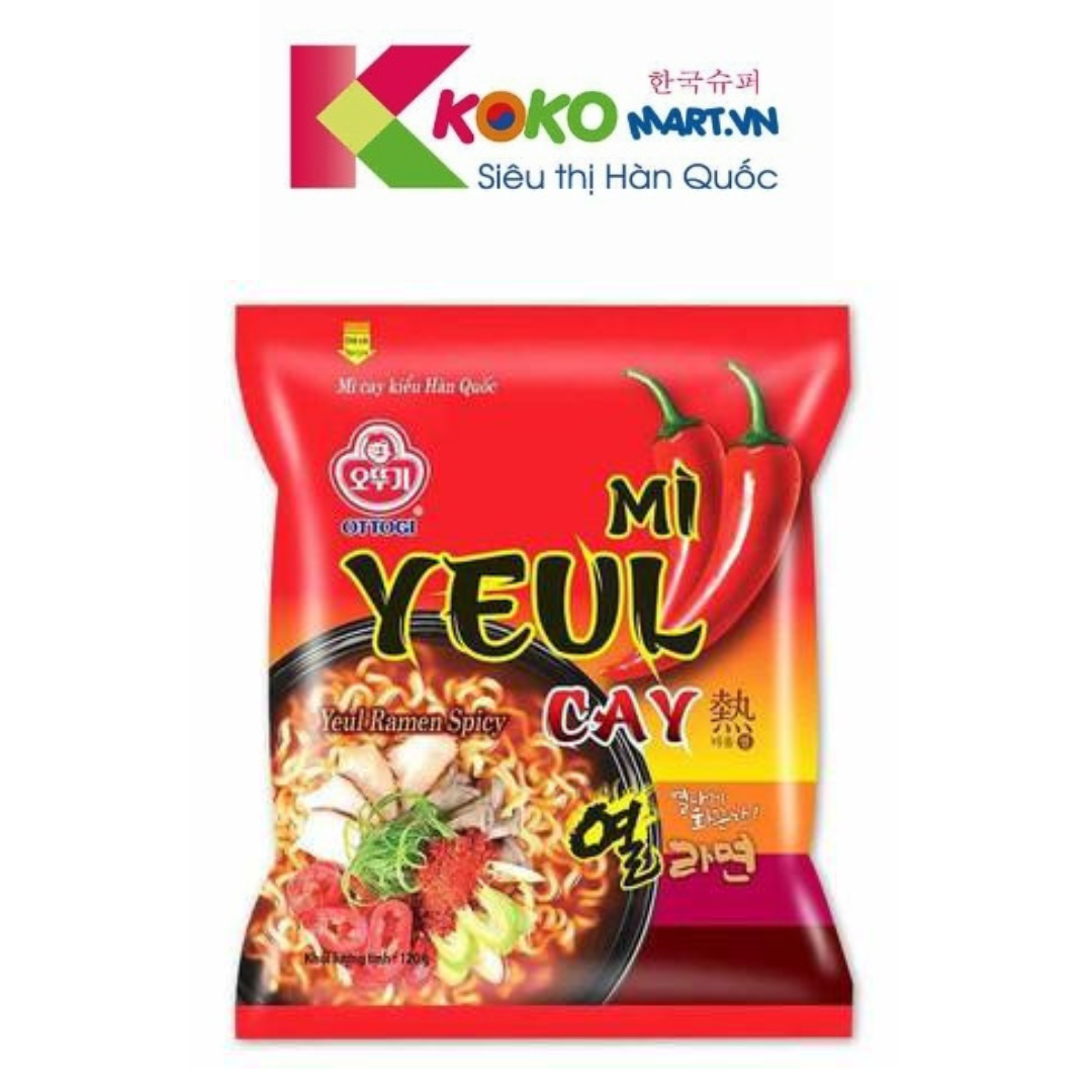 Mì Gói Vị Cay Yeul Ottogi 120g