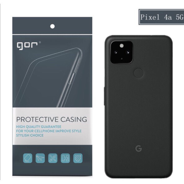 Ốp silicon GOR cho Google Pixel 4A 5G - Silicon hãng Gor