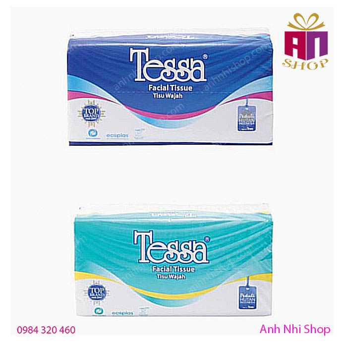 [Combo 4] Khăn giấy TESSA bịch 260 tờ (TP02) -Indonesia
