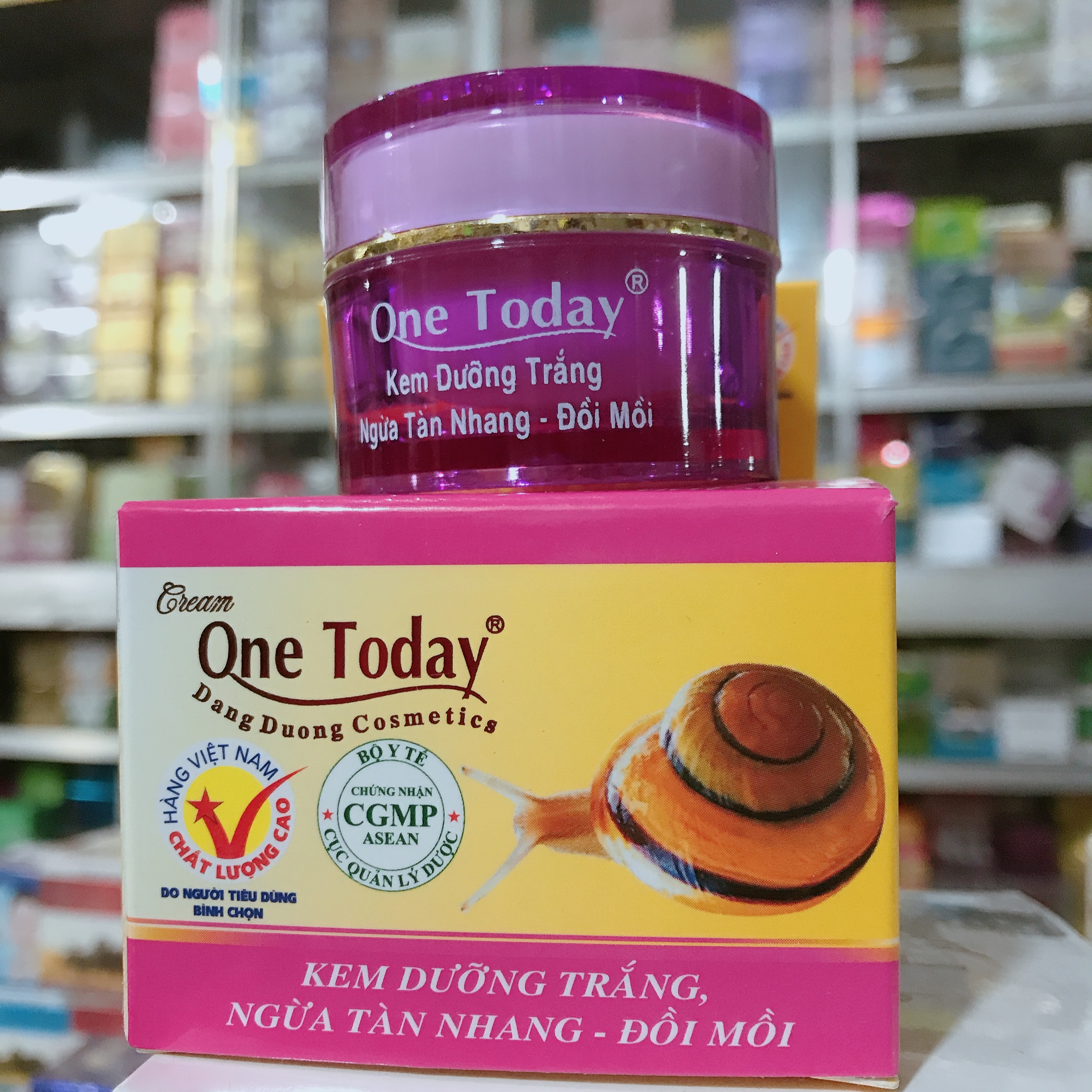 Kem ốc sên One today 10g đủ mẫu