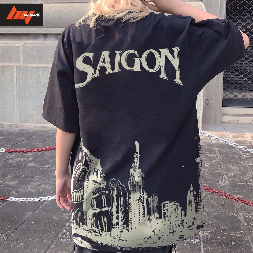 DFFÁo thun local brand Sài Gòn Tee By UniSpace