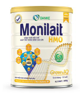 Sữa Monilait Grow & IQ 380g giúp bé phát triển chiều cao và trí não thumbnail