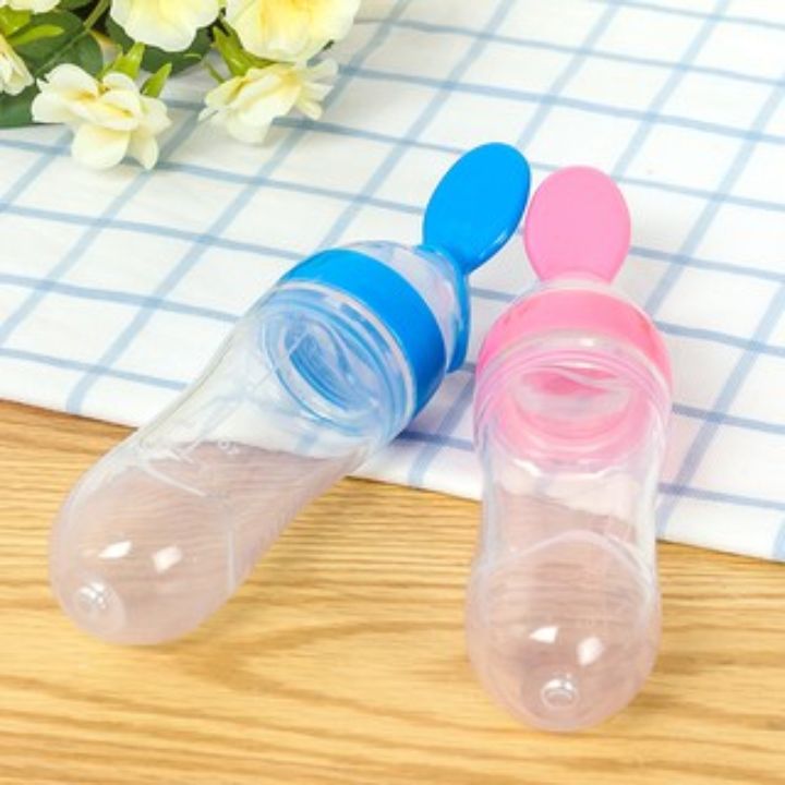 Bình thìa silicon bón sữa và ăn dặm cho bé