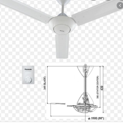 [HCM]QUẠT TRẦN PANASONIC F-60MZ2-MS (9INCH)