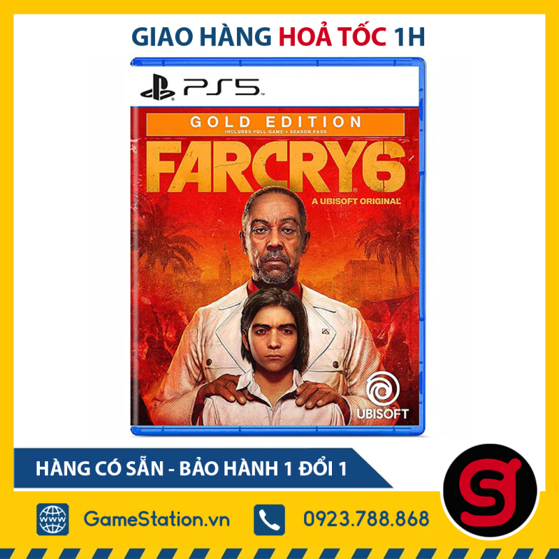 Đĩa Game Mới: Far Cry 6 Cho Máy PS5