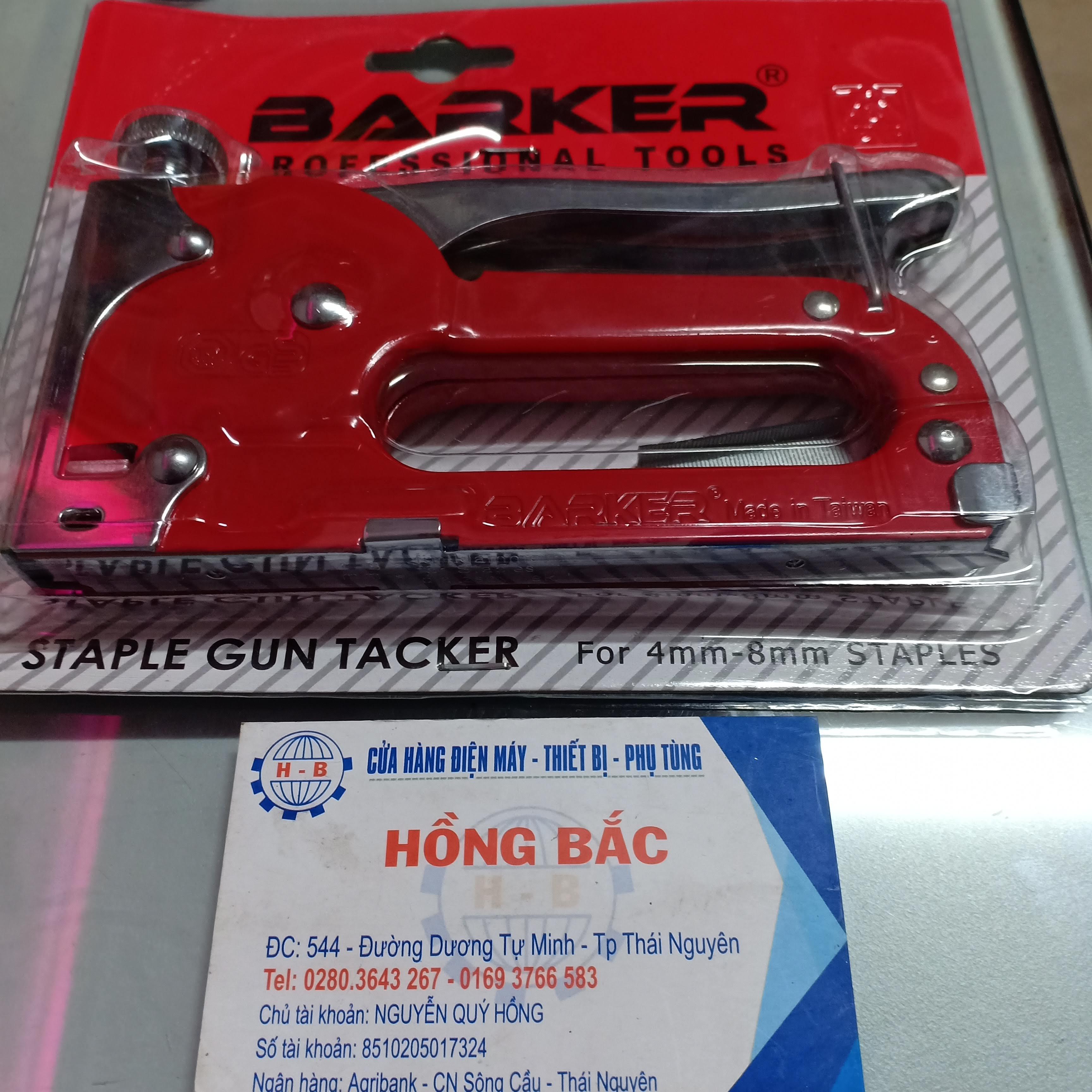 Bộ dập ghim vào gỗ BARKER - Đài Loan
