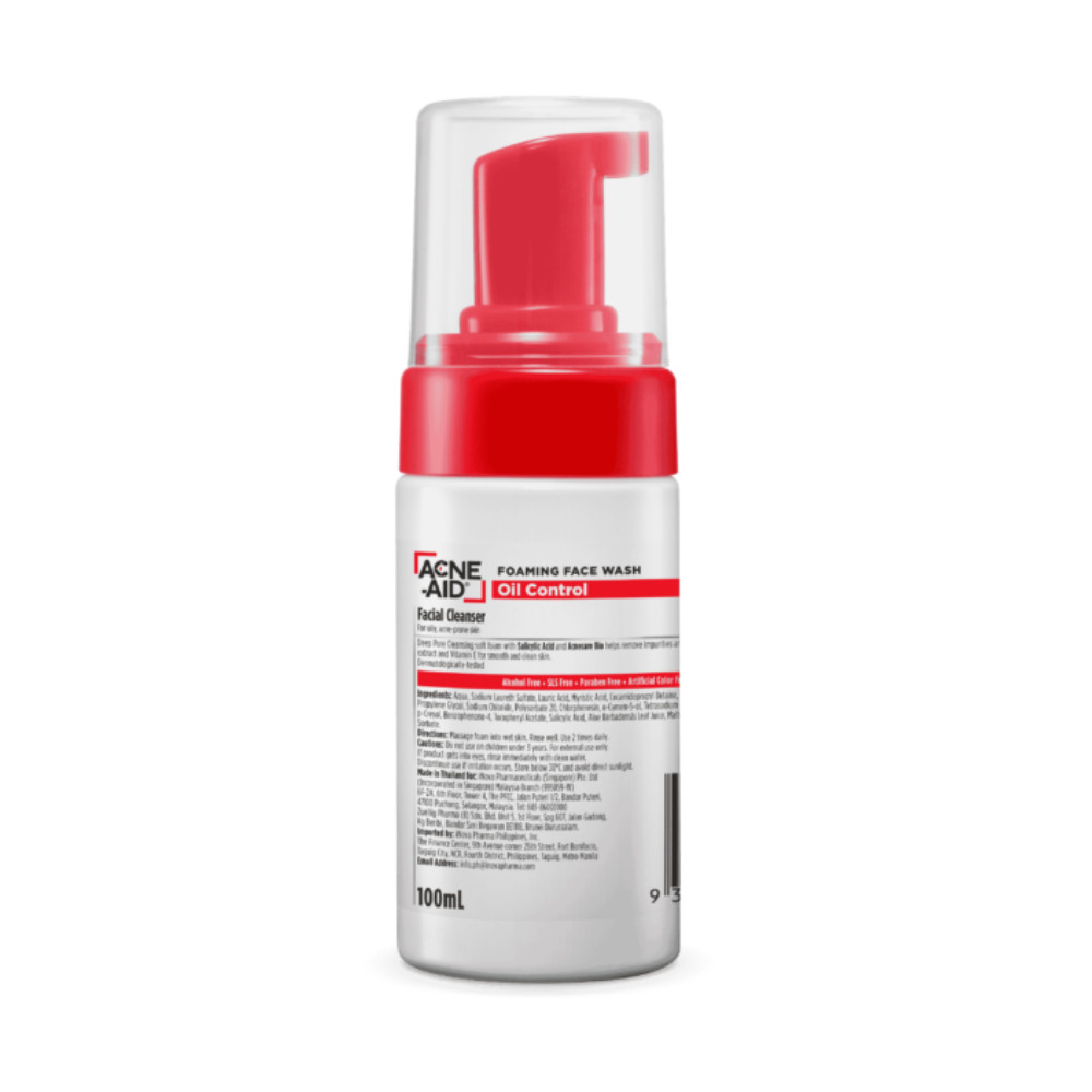 Acne Aid Foaming Face Wash Oil Control 100ml