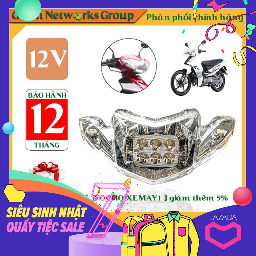 Đầu đèn pha led dành cho xe sirius Greennetworks