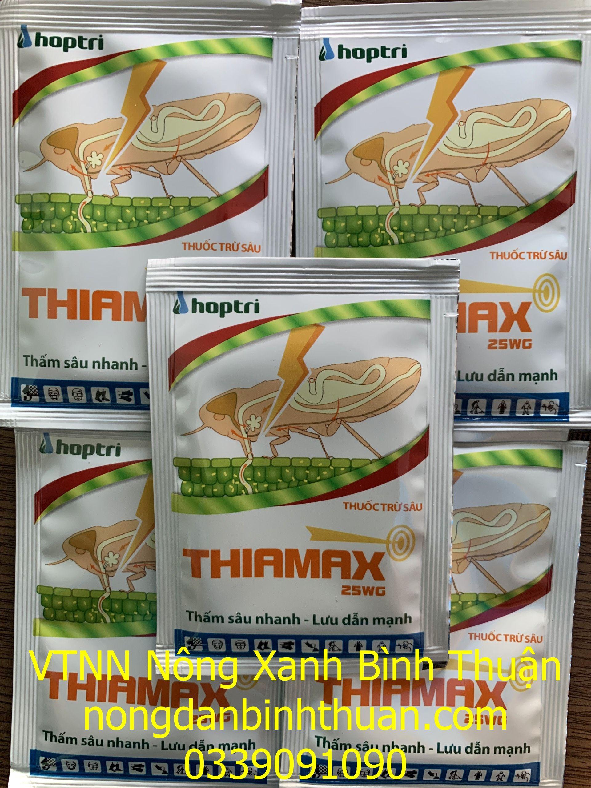 Bộ 5 gói (GÓI LỚN 20G) Trừ Bọ trĩ gây hại trên thanh long Thiamax 25WDG