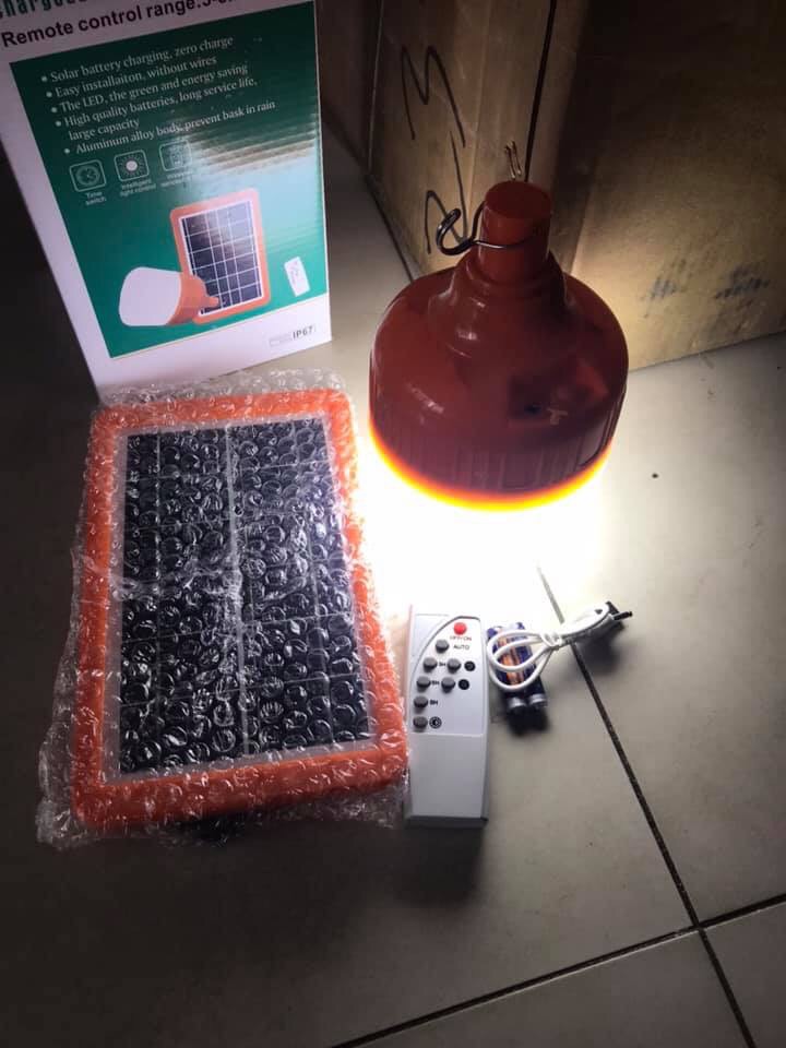 Đèn Led buld sử dụng năng lượng mặt trời (50w)